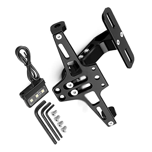 �o�C�N���i �ɓK�����郄�}�n T-MAX 530 SX/DX TMAX 560 Techmax ���[�^�[�T�C�N���i���o�[�v���[�g�z���_�[�u���P�b�g�t�F���_�[�G���~�l�[�^�[�e�[���^�C�f�B���C�g�E�C���J�[�p(Black)