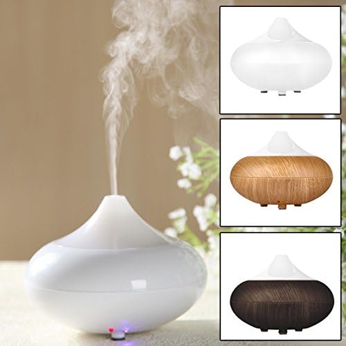 Ultrasonic Aromatherapy Diffuser for Essential Oils Air Atomizer, Light Wood-Grain