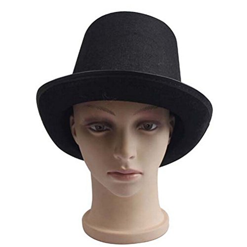 Tinksky Chapéu de fantasia de mágico preto deluxe