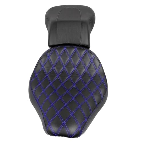 Coussins de siège conducteur et passager moto Fat Boy FLSTF ergonomiques