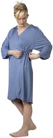 KickIt Pajamas Hospital Gown for Women Breast Cancer | Mastectomy ...
