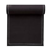 Se pueden lavar a máquina Servilletas MYdrap en un Rollo 100% algodón, 32 x 32 cm, 12 servilletas por Rollo, algodón, Negro, Dinner Napkin