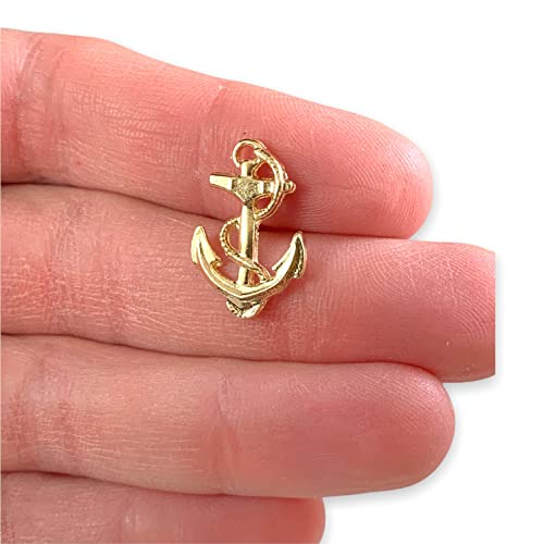 Image of STOCKPINS Anchor Lapel Pin - Christian Symbol of Hope and Stability, Ideal for Faith-Based Communities and Veterans