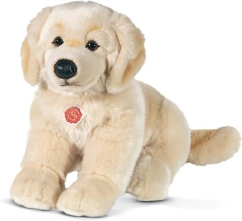 Hermann Teddy Collection 927464 30 cm Golden Retriever Sitting Plush Toy