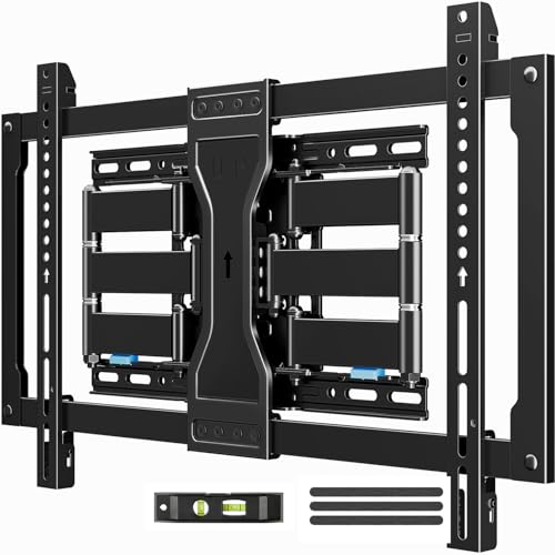Image of ELIVED Ultra Slim TV Mount for Most 37-90 inch tvs, Holds up to 132 lbs, Full Motion TV Wall Mount Swivel and Tilt, 1.1 inch Low Profile TV Mount, Wall Mount Bracket Max VESA 600x400mm, Fits 12 inch /16 inchStuds