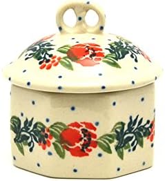 Polish Pottery Trinket Box - Garden Party