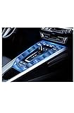 Car Accessories Refit Interior Center Console Transparent TPU Protective Film Anti-Scratch Repair Film, for Porsche 911 19-22 992