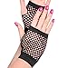 Black Fishnet Gloves - Short