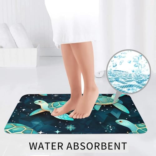 Tapis de salle de bain antidérapants et absorbants 61 x 40,6 cm