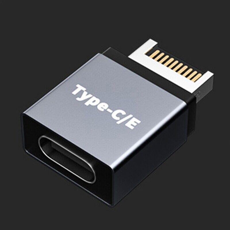 Image of Tobo Type E Male to Type C Female Extension PlugComputer Motherboard Type E Connector Electronics Accessories Computers Accessories TD-1139TC