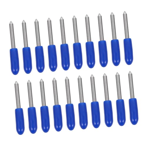 NUOBESTY Set Di 20 Frese Per Lettere in Acciaio Tungsteno Per Lavori Di Intaglio E Taglio Dettagliati