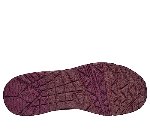 Image of Skechers UNO - Stand ON AIR Casual Sneakers for Womens, Plum- 73690-PLUM