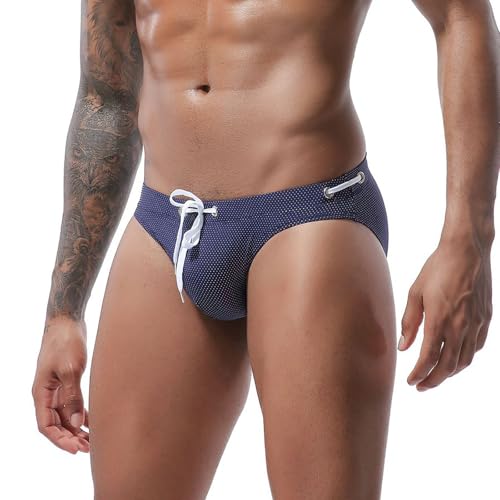 Genérico Bañador Hombre Corto - Traje De Baño De Moda para Hombre Estilo Hawaiano Suave Y Cómodo para Nadar En Aguas Termales con Bañador Triangular