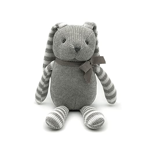 Fluffyfun Plush Baby Bunny Rabbit Stuffed Animal Toy (Grey) #TOP3