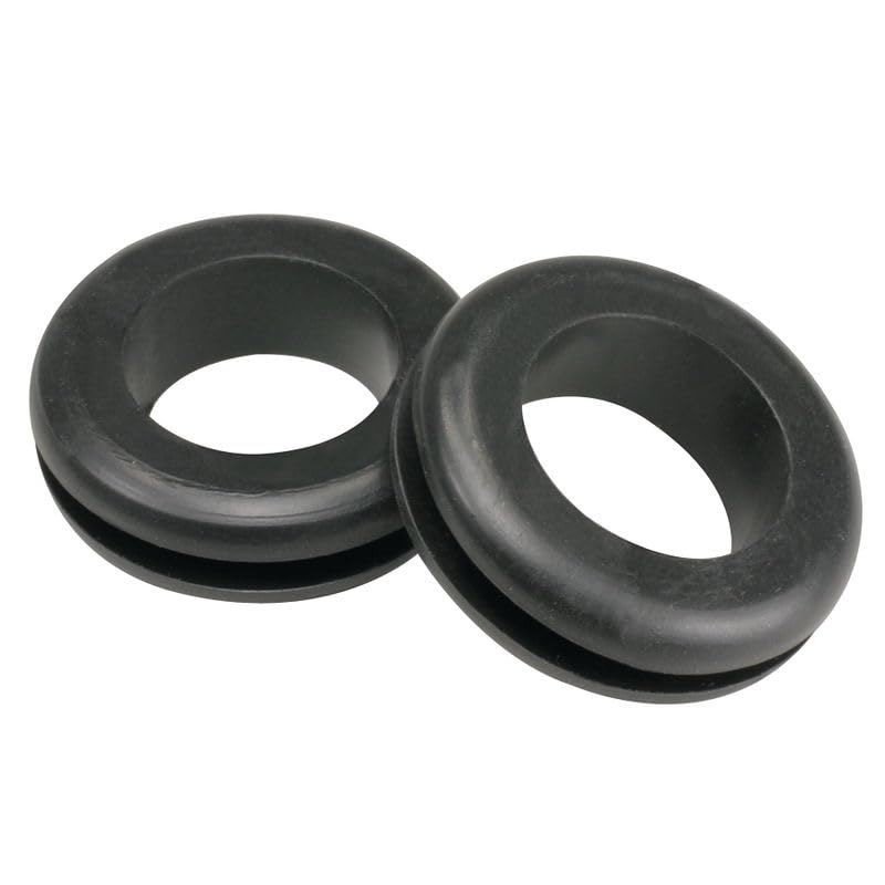 Essentra, GR3145A, Open Grommet - Compatible Hole Diameter 63.5 mm (2.500 in) - in) Side Diameter 54 mm (2.125 in) - Overall Diameter 73 mm (2.875 in) - Panel Thickness 1.6 mm (0.063 i(10 Item/s)