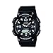 Produktbild Casio Herren Solar Armbanduhr, 46.00mm GehäusegröÃe mit schwarz analog/digital Zifferblatt und schwarz Rubber Strap Armband AQ-S810W-1AVEF