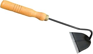 Escavação Portátil De Aço Ao Ar Livre, Jardinagem Agrícola De Flores E Capina Pequena Enxada (Cabo De Madeira Pequena Enxada)