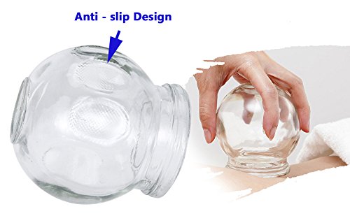 Professional 12 Pc Cupping Set ~ 12 Thick Glass (#2 3 4 5) W/ Gua Sha Tool Therapy Medical Tension Release Anti Cellulite (Glass Size:2 Extra Large; 4 Large; 4 Medium; 2 Small) #TOP1