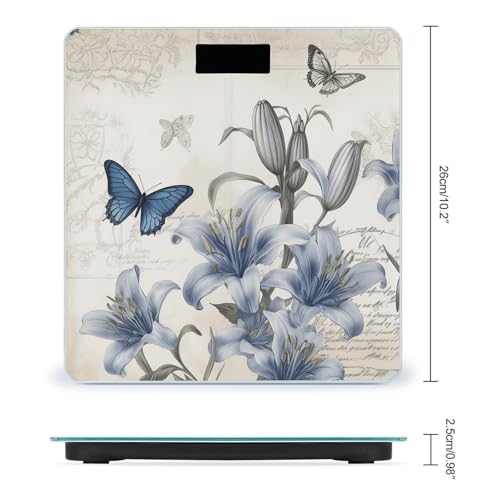 Báscula digital de baño VstaDank 400 lb vidrio templado miniatura 2
