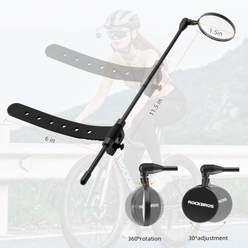 ROCKBROS 360° Convex Helmet Mirror