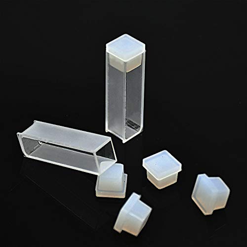 10 stücke Silikonzellenabdeckung Glasküvette Deckel Quarzküvette Silikonstopper for Größe 10mm * 10mm Küvetten Resistent Korrosion 10 / pk