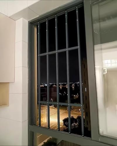 Barandilla para ventanas sin obra apta para proteger gatos y niños en pisos de alquiler