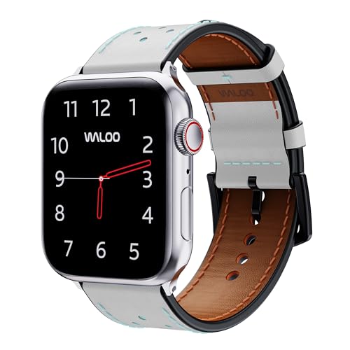 Bracelet en cuir respirant WALOO : fini la transpiration sur Apple Watch