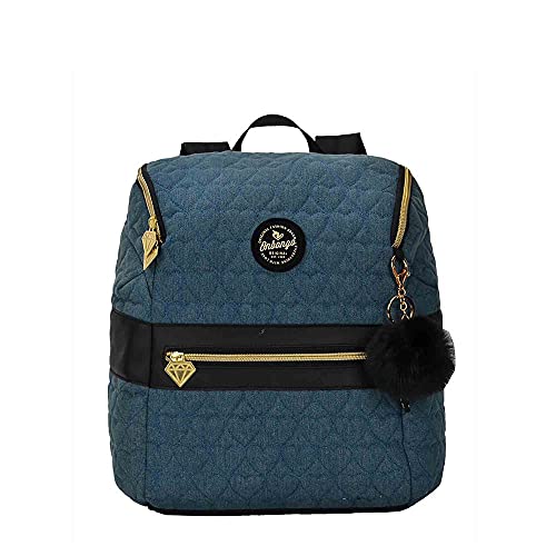 Mochila Feminina Estilosa Onbongo Azul ONM1810323
