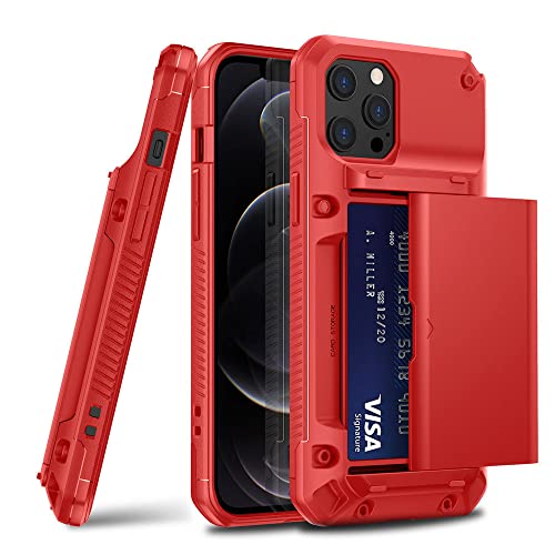 Coque coulissante iPhone 13 Pro Max étui carte protection intégrale