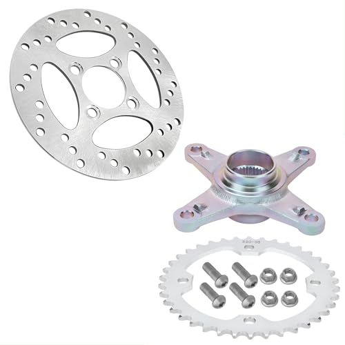 Kit couronne d'essieu et disque de frein arrière haute résistance pour Yamaha Raptor 700