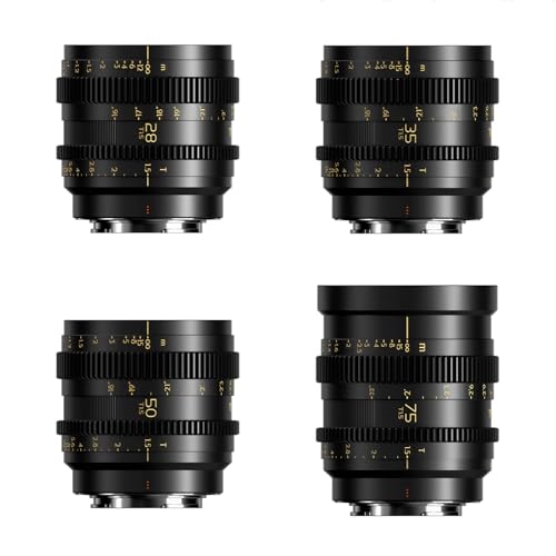 Thypoch Simera-C 4本セット 28-75mm T1.5 Cine Prime