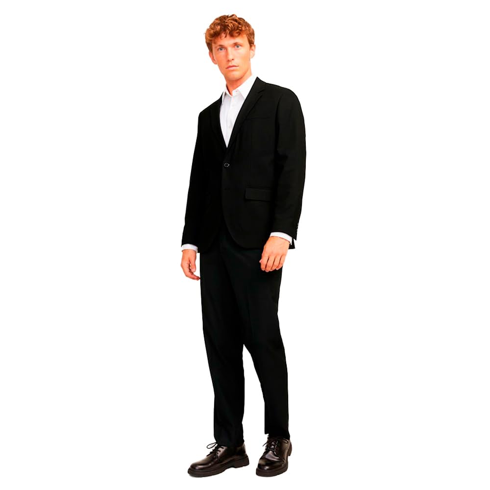 JACK & JONES Premium Single Breasted Blazer And Tailored Trousers JPRBUSHWICK Regular Fit Suit