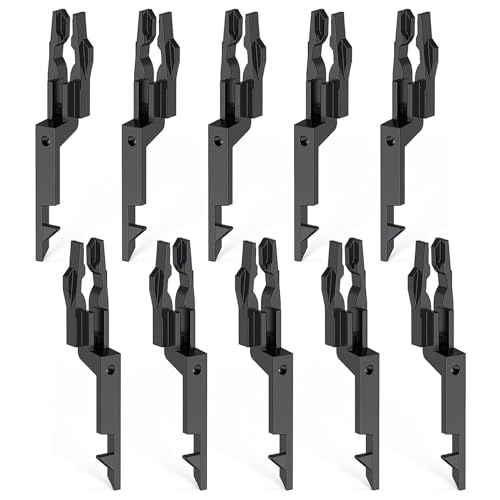 YANAJIAJIA 10 Pack Fire Alarm Test Key Universal Manual Call Point Reset Tool for Emergency Systems Durable Maintenance Testing Keys for Commercial and Home Security - Black