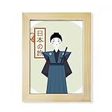 Matériel: Le cadre est en bois. Et il y a un morceau d'acrylique (PMMA) devant le cadre pour protéger votre image