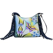 Anna by Anuschka Fringed Large Crossbody