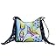 Butterfly Glass Painting Blue
