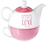 Blessings to the Teacher Tea-for-One Set - 1 Corinthians 16:14