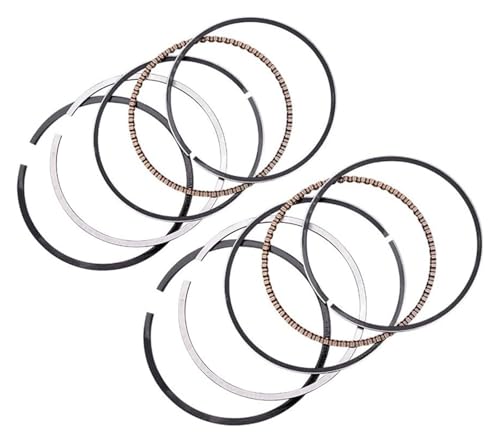 Segments de piston moto 53.5mm durables pour moteurs CB250A et CMX250