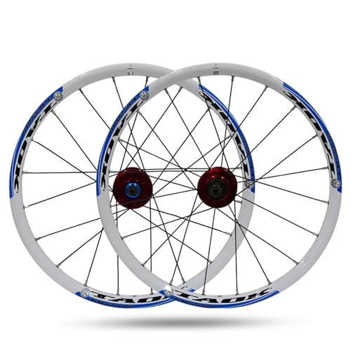 20�C���` BMX�z�C�[���Z�b�g 406 �}�E���e���o�C�N �A���~�������� �f�B�X�N�u���[�L�z�C�[�� �t�����g ���A QR ���]�� 7�`9���Ή�