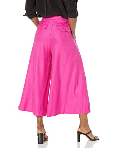Trina Turk Women's Cropped Wide Leg Pleated Pant2