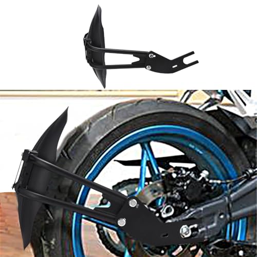 Image of JSCARLIFE Motorcycle Mudguard, Rear Wheel Cover Splash Guard