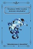 Shadow Milk Cookie Diary Blue: 2026 Daily Planner for Goals, Appointments, Habits & Reflection | 200 Pages | 6 x 9 | Hardcover