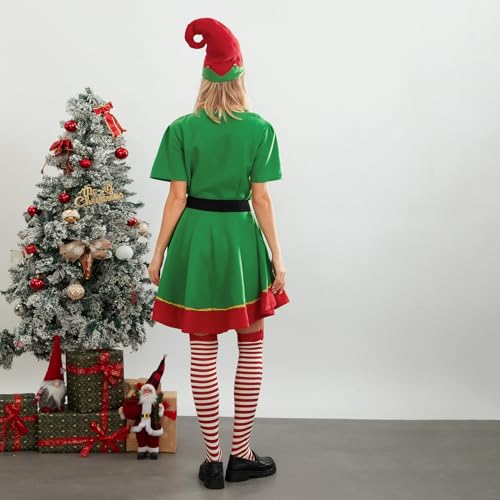 Disfraz Completo Elfo Navidad Family Matching miniatura 3