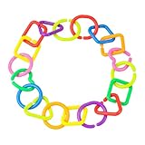 Fantasievolles : die glieder können zu formen kombiniert werden, wodurch die fantasie der angeregt wird und sie neue muster, spielzeugringe und verknüpfbares erstellen können
