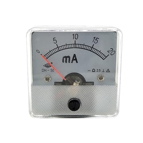 Ampèremètre analogique 0-20 mA pour atelier de bricolage et projets électroniques