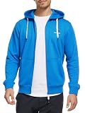 Indicode INHoward męska bluza z kapturem z mieszanki bawełny | bluza z kapturem dla mężczyzn, skydiver, XL
