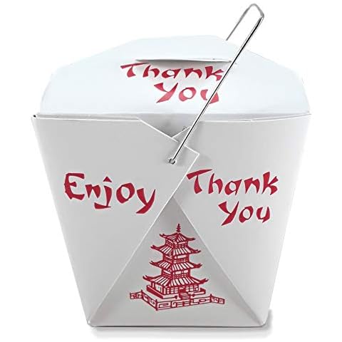 Fold Pak 16 oz Chinese Take Out Boxes Cover