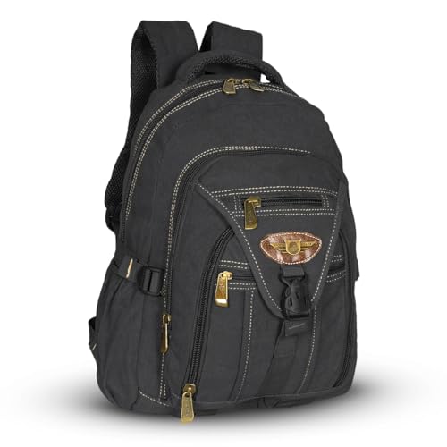 Mochila Masculina Reforçada Notebook Trabalho Faculdade (preta)