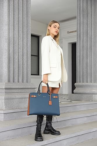 BOSTANTEN Genuine Leather Laptop Briefcase