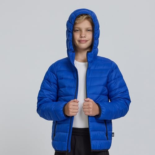 Image of Spyder Boys Puffer Jacket - Lightweight Packable Wind Water Resistant Quilted Boys Winter Coat - Cozy Insulated Winter Jacket